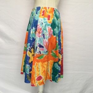 Ralph Lauren Abstract Skirt